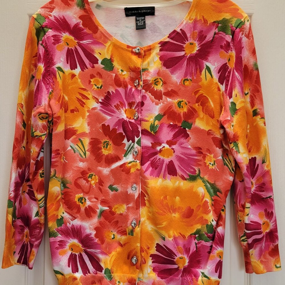 Vibrant Lightweight Summer Sweater